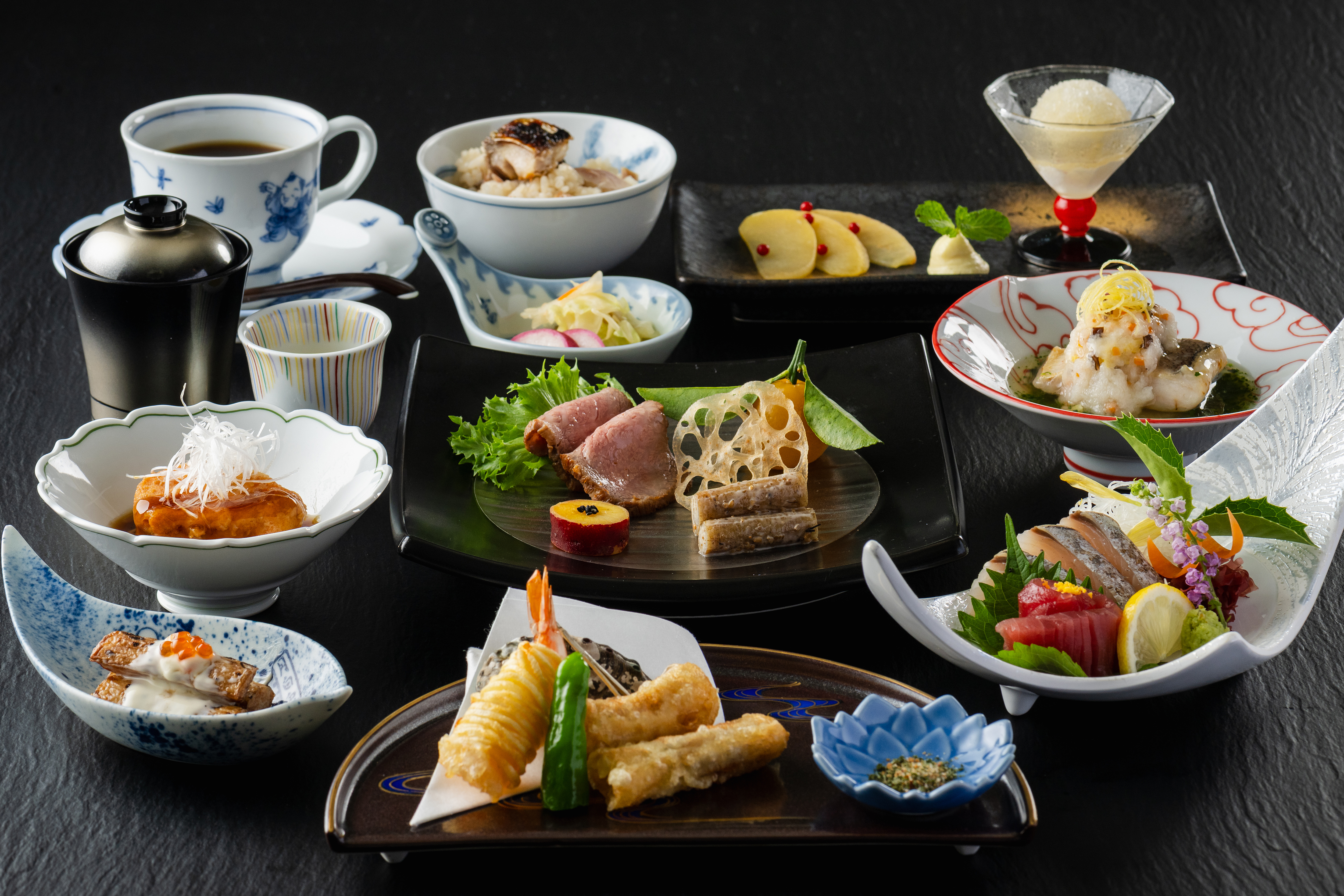 【3日前までの要予約】 あじ彩会席「山茶花」（11月・12月）