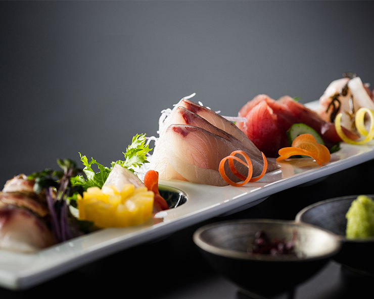 お造り三種盛り