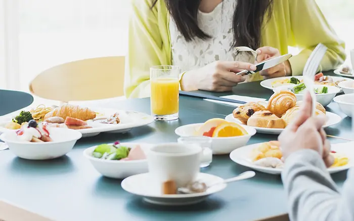 和洋豊富なブッフェ