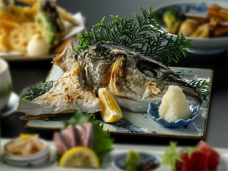 九十九島ひらまさ かまの塩焼き