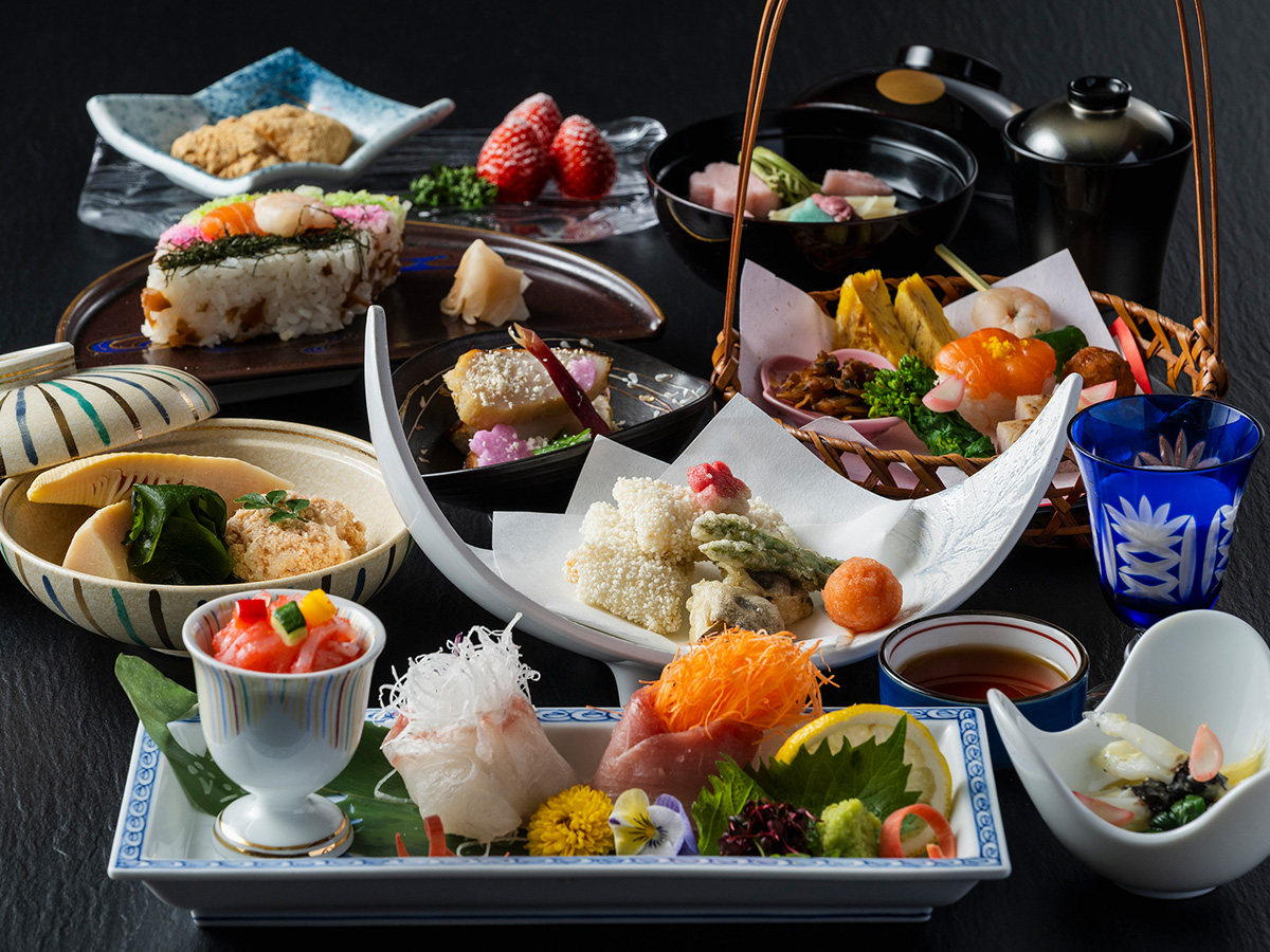 桃の節句お祝い会席