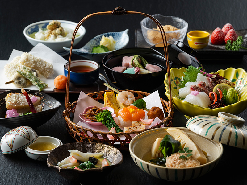 【3日前迄の要予約】 あじ彩会席「桜」（3月・4月）