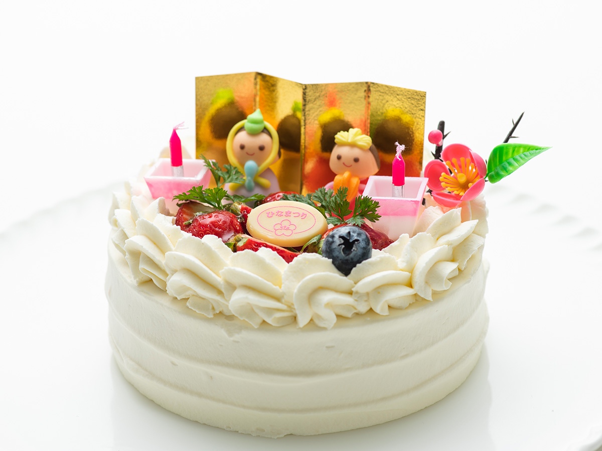 【完全予約制】ひなまつりケーキ